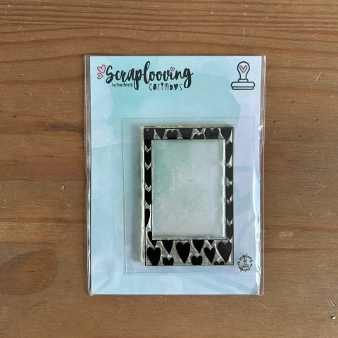 Carimbo Instax com Corações - Scraplooving - C198 - comprar online