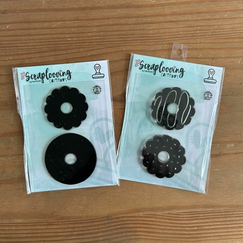 Carimbo Kit Donuts - Scraplooving - C358 - comprar online