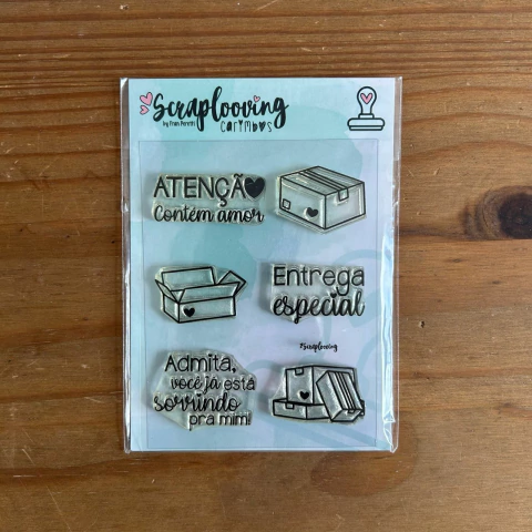 Carimbo Entrega especial - Scraplooving C346 - comprar online