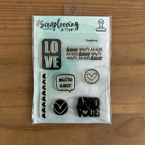 Carimbo Muito Amor - Scraplooving - C108 - comprar online