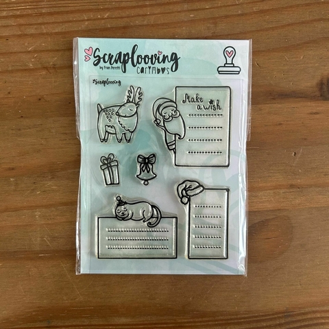 Carimbo Planner/Journaling de Natal - Scraplooving - C383 - comprar online