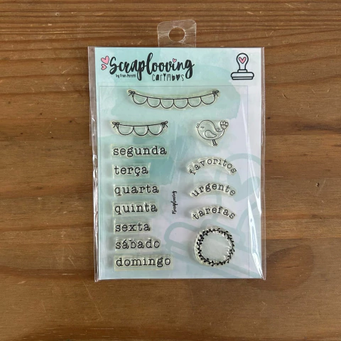 Carimbo Bujo 15 - Scraplooving - C244 - comprar online