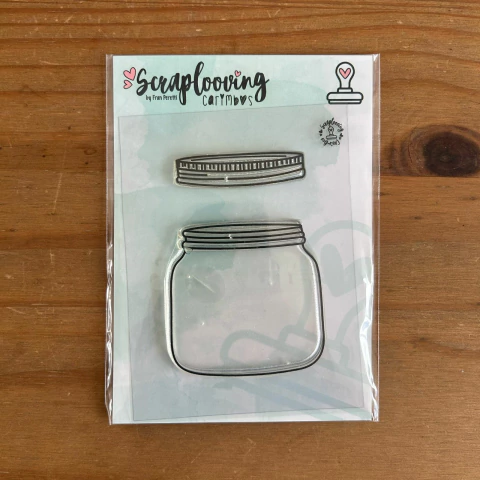 Carimbo Mason Jar - Scraplooving - comprar online