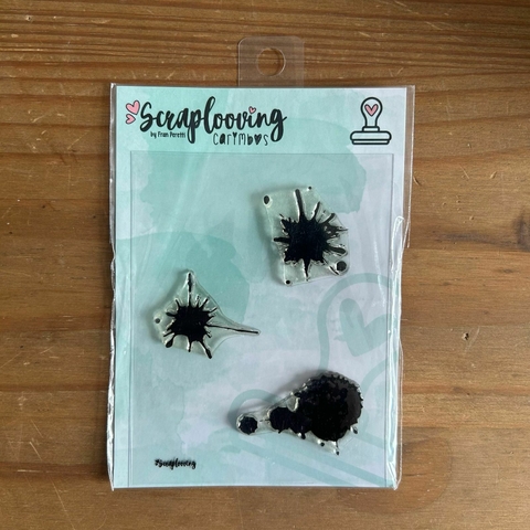 Carimbo Splashs - Scraplooving - C33 - comprar online