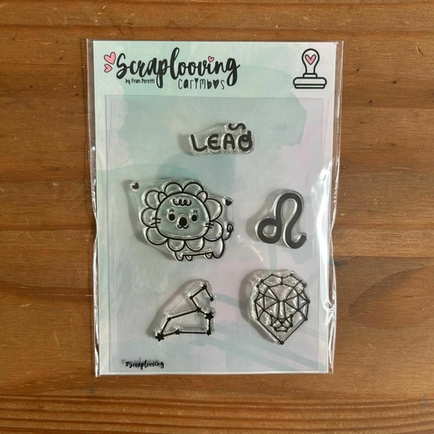 Carimbo Leão - Scraplooving - comprar online