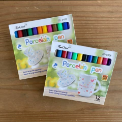 Kit com 12 canetinhas para porcelana - TouchCool - comprar online