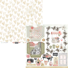 Folha para Scrapbook - Coleção For You - Carina Sartor - YOU07