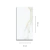 Porcelanato ILVA® MARBLE HOME CALACATTA 45x90 - comprar online