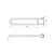 BARRAL REBATIBLE ESPACIO 60 CM BLANCO FERRUM - comprar online