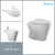 COMBO SANITARIOS FERRUM MARINA CORTO + BIDET CON TAPA