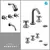 GRIFERÍA FV BAÑO KIT NEWPORT PLUS 0900.03/B2P