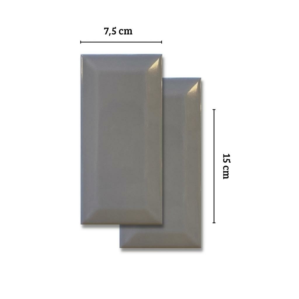 REVESTIMIENTO SUBWAY GABRIELLA 7,5X15 GRIS