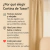 Cortinas Tusor x 1 Paño de 220cm x 140cm en internet