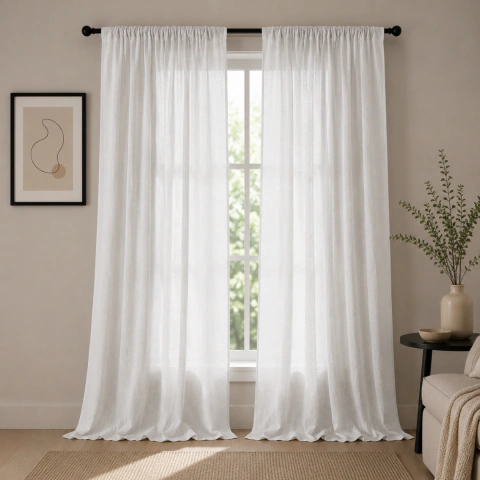 Cortinas Tusor x 2 Paños de 210cm x 140cm - comprar online