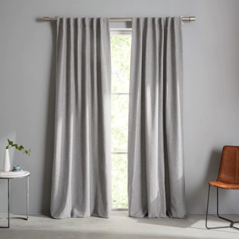 Juego De Cortina Black Out Lino | Bloquea el 100% de la luz solar - comprar online