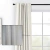 230cm 1 paño De Cortinas Black Out Vinilico Lino Bloquea 100% la luz solar - PINTOS Home