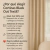 Cortinas Black Out Textil x 2 paños | Bloquea 100% la luz solar en internet
