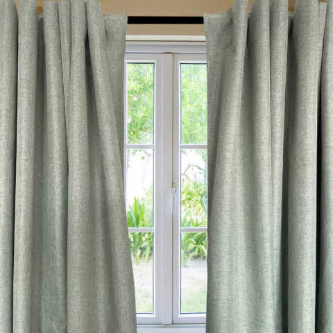 Juego De Cortinas Black Out Lino 150m x 130cm | Bloquea 100% el frio y luz solar - tienda online