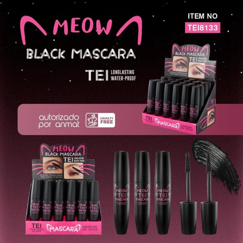 Mascara BLACK MEOW TEI
