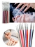 Set x 3 Pinceles Liner para Decoración Manicuria