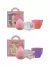 Mini Set Cuidado Personal Esponja + Mini Porta Cosmetico + Cepillo 