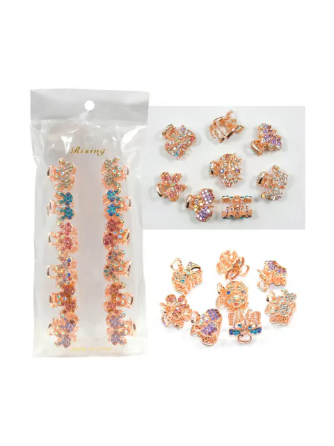 Set x 12 Broches Dorado Chicos