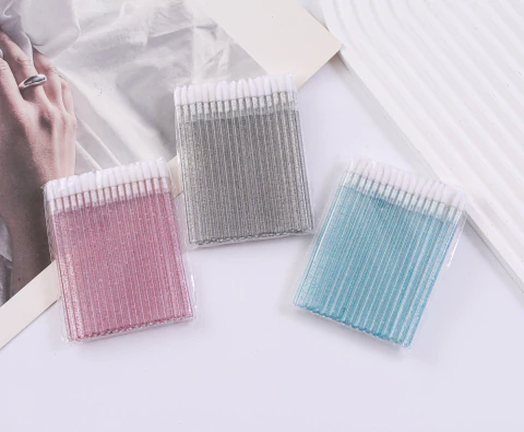 Micro hisopos para cejas y pestañas pack x50