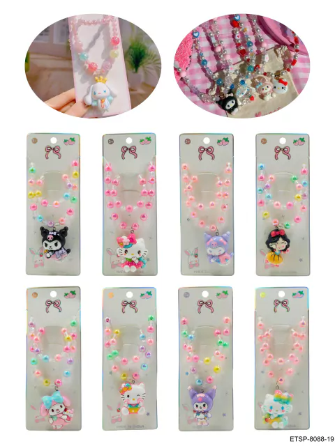 Set Collar x2 Personajes animados