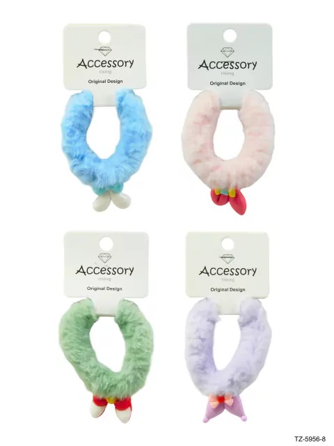 Colita felpudo con Dige moño x12