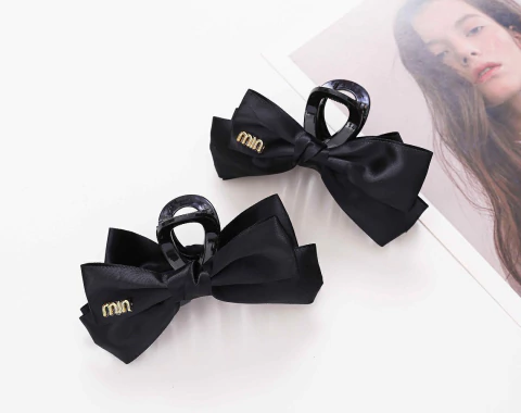 Broche moño MIN x4