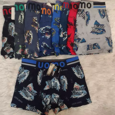 MEDIA DOCENA BOXER UOMO JUVENIL