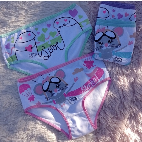 MEDIA DOCENA BOMBACHA DE NENAS BELLA MARIE ART 177