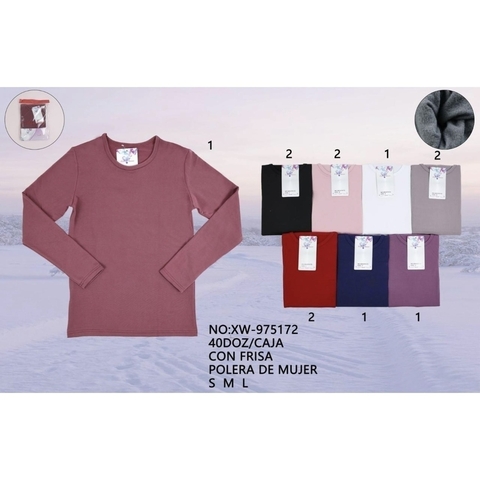MEDIA DOCENA CAMISETA TERMICA MUJER ART 767359