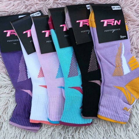 MEDIAS TRN MUJER PERFORMANCE ART 2100 PACK X6