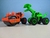 carrinhos moster jam verde e laranja - comprar online