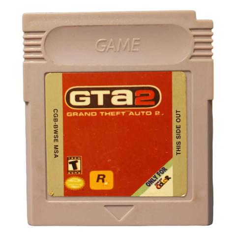 Jogo GTA 2 Nintendo Game Boy Compativel