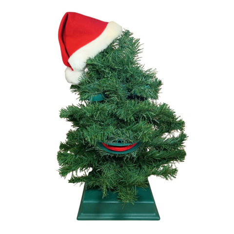 Boneco Arvore De Natal Que Canta E Movimenta Funcionando