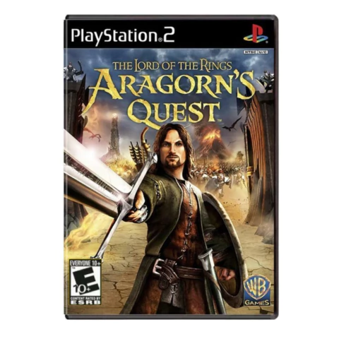 jogo the lord of the rings aragorn's quest ps2 americano