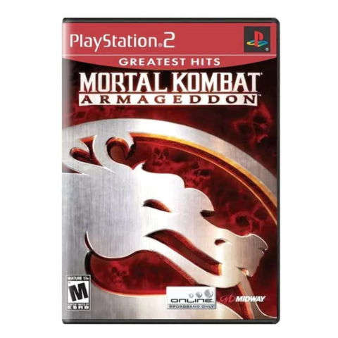 jogo mortal kombat armageddon ps2 original greatest hits