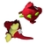 boneco Pelúcia dragão vermelho br machines 28cm - loja online