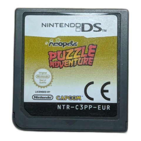 Jogo Neopets Puzzle Adventure Nintendo DS Original Europeu
