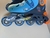 Patins Hotweels azul e laranja + caixa LER DESCRIÇÃO!!! - comprar online