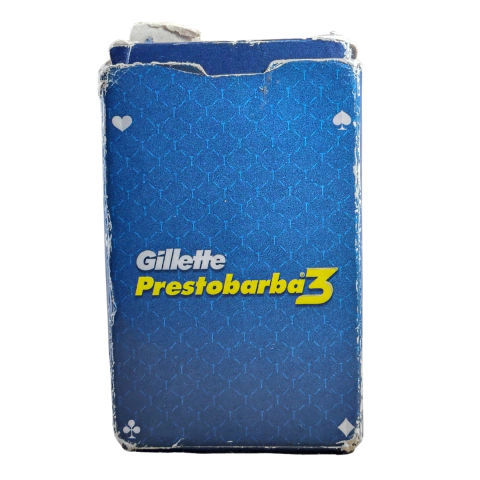 baralho gillette prestobarba 3 copag completo coleção