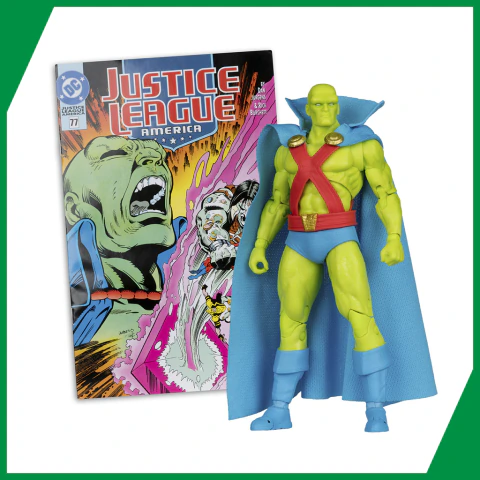 DC Direct - Martian Manhunter - Figure with Comic Book [Inglés] - McFarlane