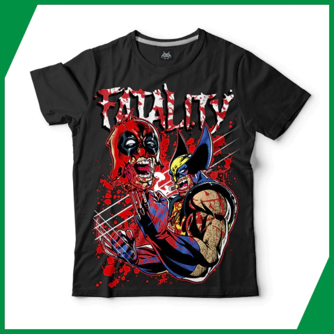 Remera Marvel / Deadpool - Wolverine
