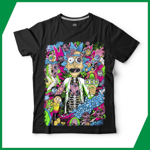 Remera Rick and Morty / Rick
