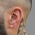 PAR DE BRINCOS PRATA 925 COM PEDRA DE ZIRCÔNIA - 4MM - comprar online