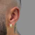 PAR DE ARGOLA CRAVEJADO COM PEDRAS DE ZIRCÔNIA MODELO NEYMAR 2 - BANHADO A OURO 18K na internet