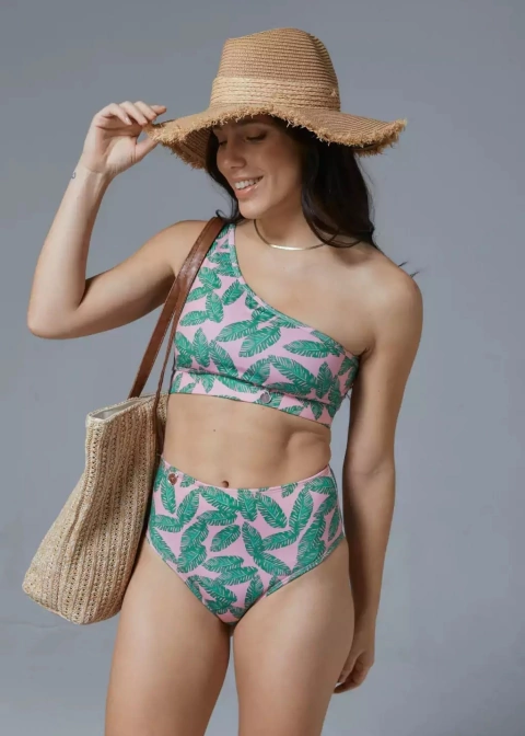 CORPIÑO BIKINI TOP LEAF MESH