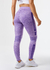 CALZA "GEOMETRIC" COLOR VIOLETA - tienda online